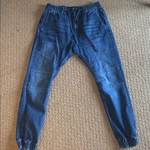 Blue Jean Joggers